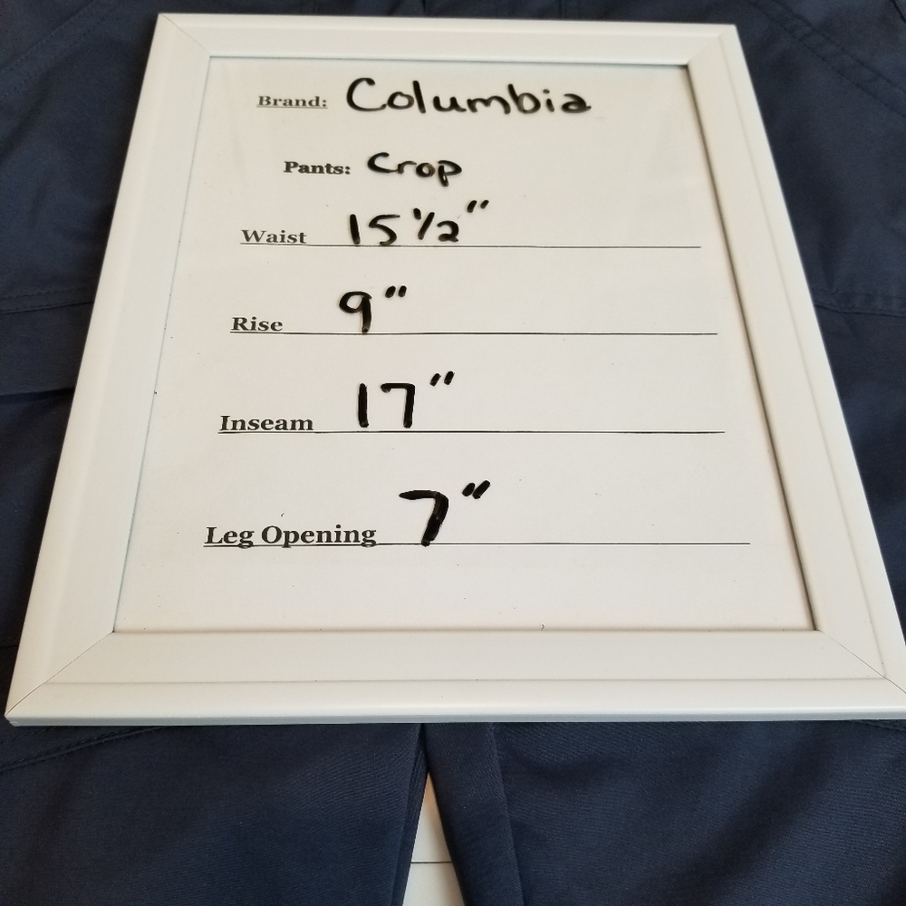 Columbia Omni Shield Cropped Hiking Pants - Picture 5 of 5